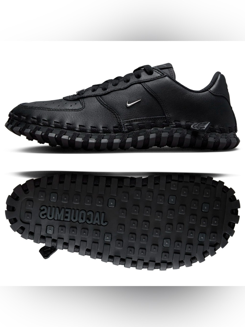 Nike J Force 1 Low LX SP JACQUEMUS BLACK DR0424-001, MENS 14
